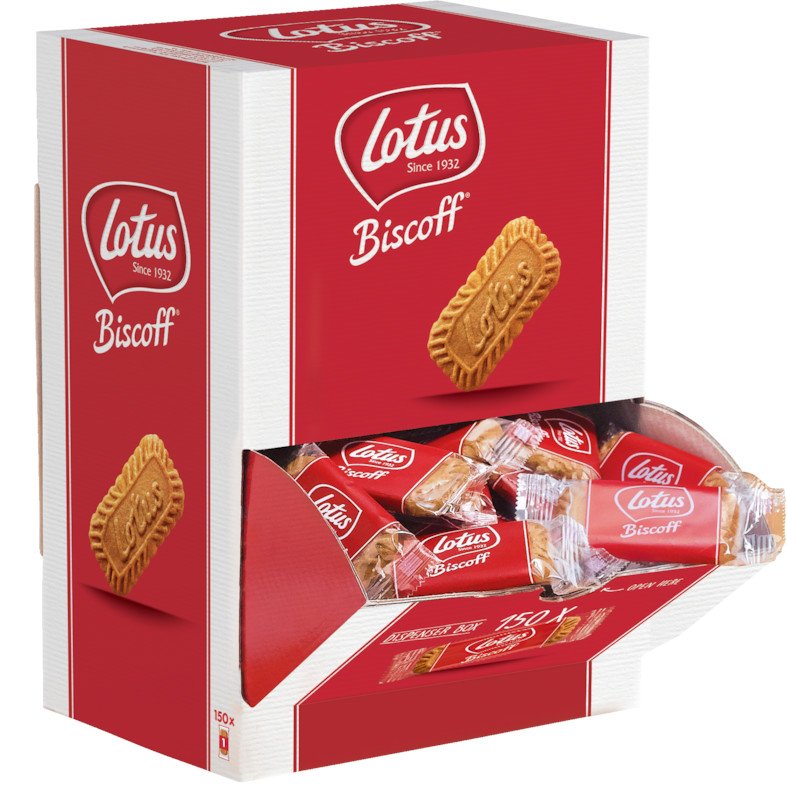 Lotus Biscoff Karamellgebäck in 150er Dispenser Pic1