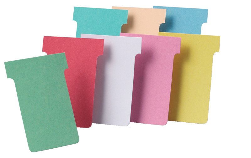 Nobo Fiches en T Indice 1.5 36x53mm blanc Pic3