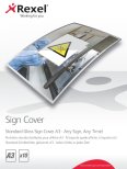 Rexel Schilderfolie Sign Cover A3 glänzend