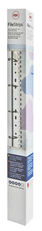 GBC Abheftstreifen FileStrip 34 Loch 3x8cm à 100 Pic2