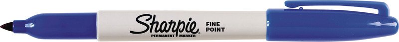 Sharpie Permanent Marker Fine 1mm blau Pic1