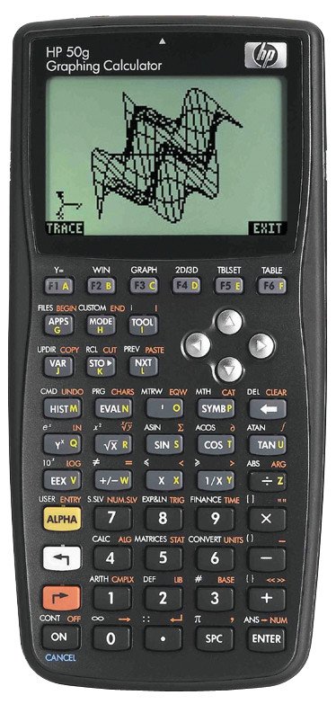 HP Graphikrechner 50G französisch Pic1