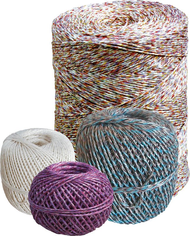 Bächi-Cord Ficelle d'emballage multicolore 150m/500g Pic2