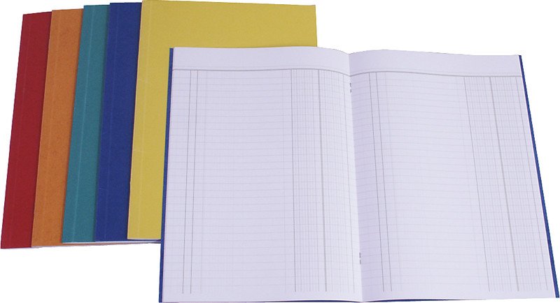 Simplex cahier A4 2 colonnes avec en-tête 24 feuilles Pic1