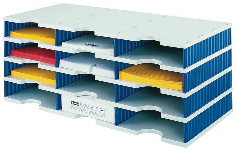Styrodoc Module de classement trio 4 étages 12 casiers Pic1