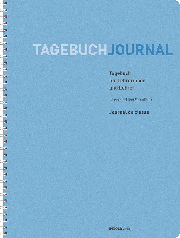 Ingold-Biwa Tagebuch für Lehrpersonen FSC 23 x 30 cm Pic1