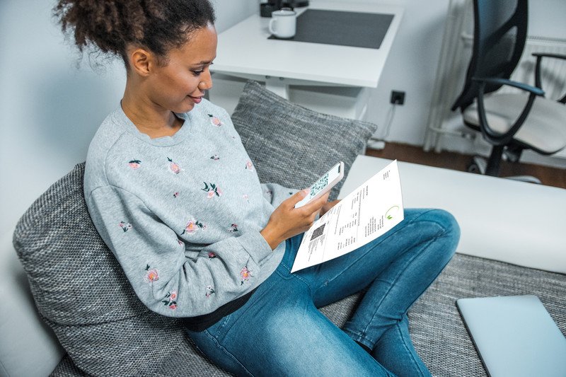Dataform Rechnungsformular mit QR-Code-Einzahlungsschein Pic6