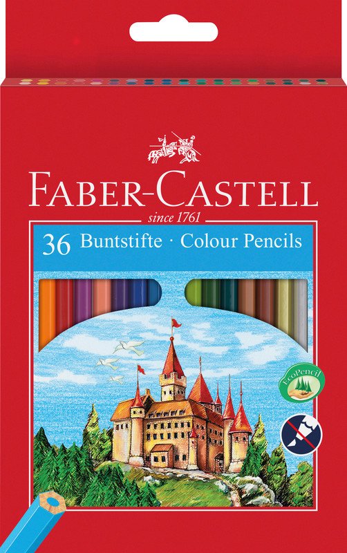Faber Castell Farbstifte Castle 36er Kartons Pic1