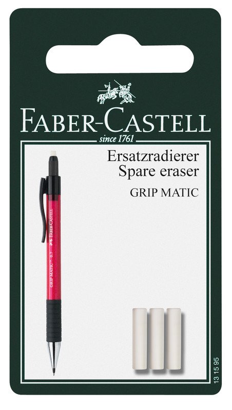 Faber Castell Ersatzgummi zu GripMatic à 3 Pic1