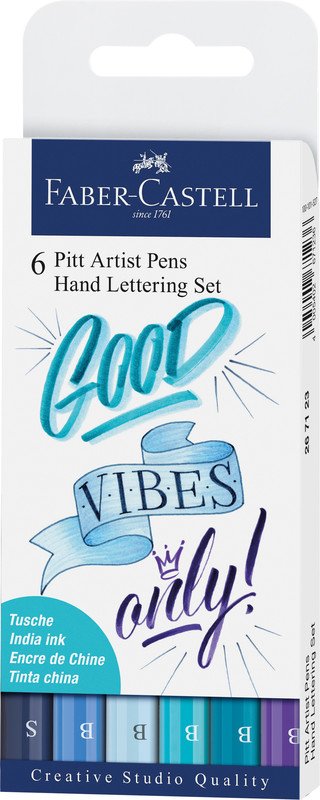Faber Castell Tuschestifte Pitt Artist Pen Lettering Pic1