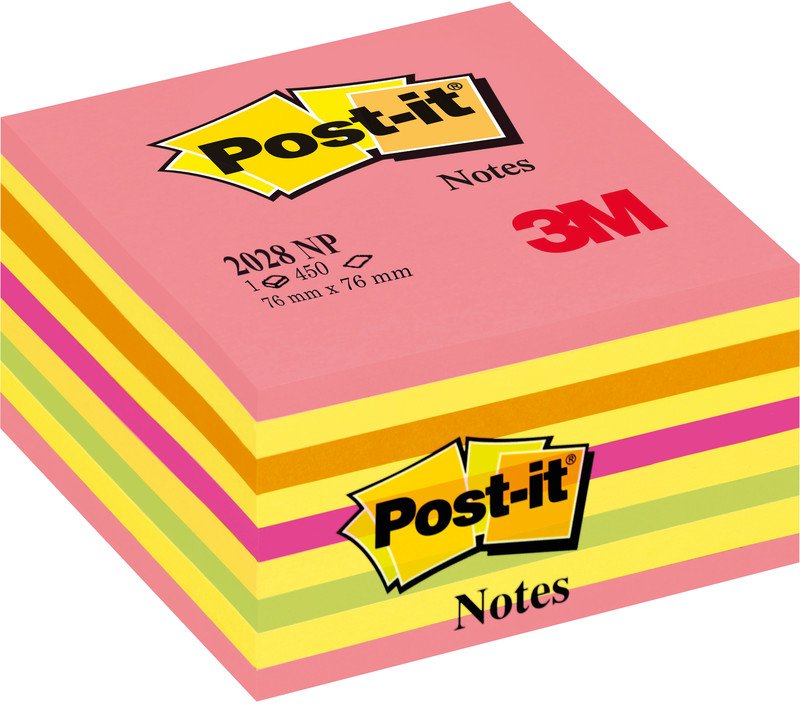 Post-it Haftnotizen Würfel 76x76mm Pic1