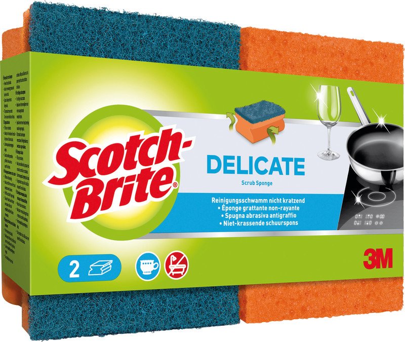 Scotch-Brite Eponges Delicate Pic1