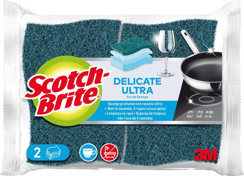 Scotch-Brite Eponge Delicate cellulose Pic1