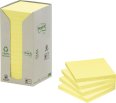 Post-it bloc Turm 654 UWS recyclage 100 feuilles à 16 76x76