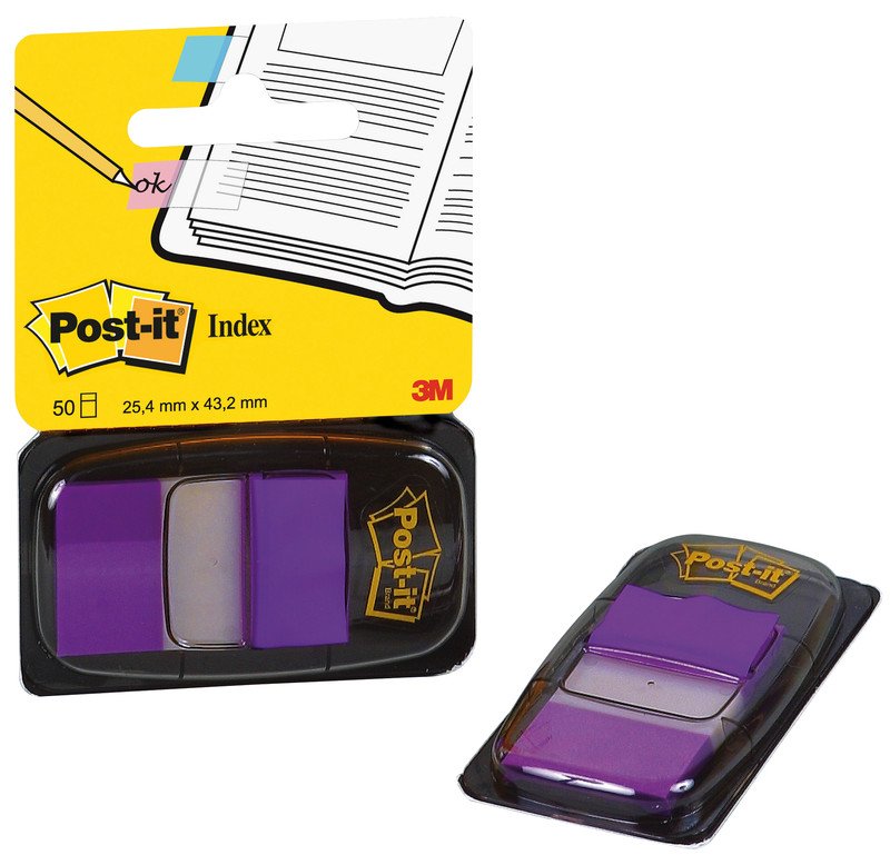 Post-it Index breit 25.4x43.2mm violett Pic1
