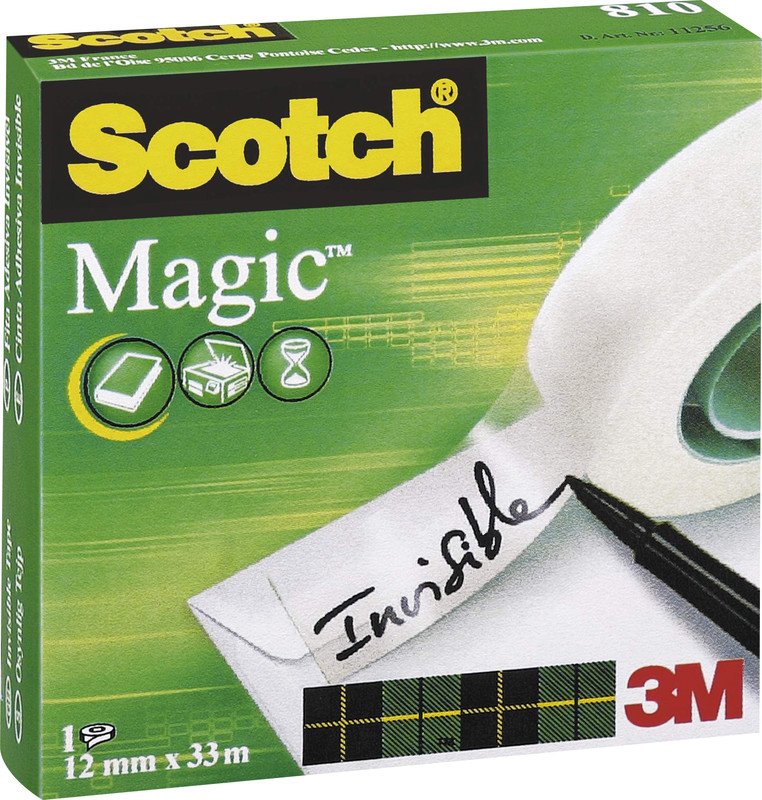 Scotch Magic Tape 810 12mmx33m Pic1