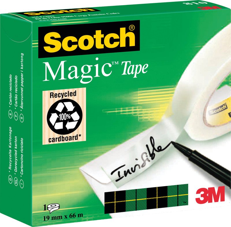 Scotch Magic Tape 810 19mmx66m Pic1