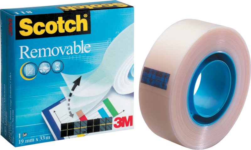 Scotch Removable Tape 811 19mmx33m Pic2