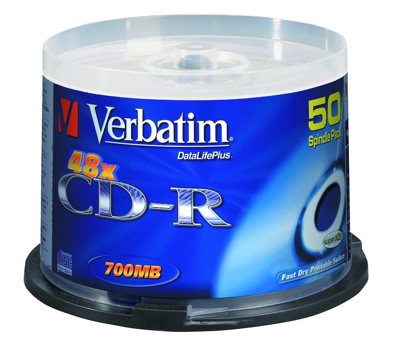 Verbatim CD-R 700/80/48x Spindel à 50 Pic1