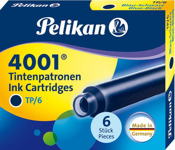 Pelikan Tintenpatronen Standard TP6 à 6 Pic1