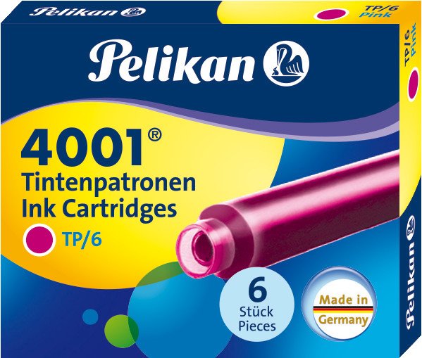 Pelikan Tintenpatronen Standard TP6 à 6 Pic1