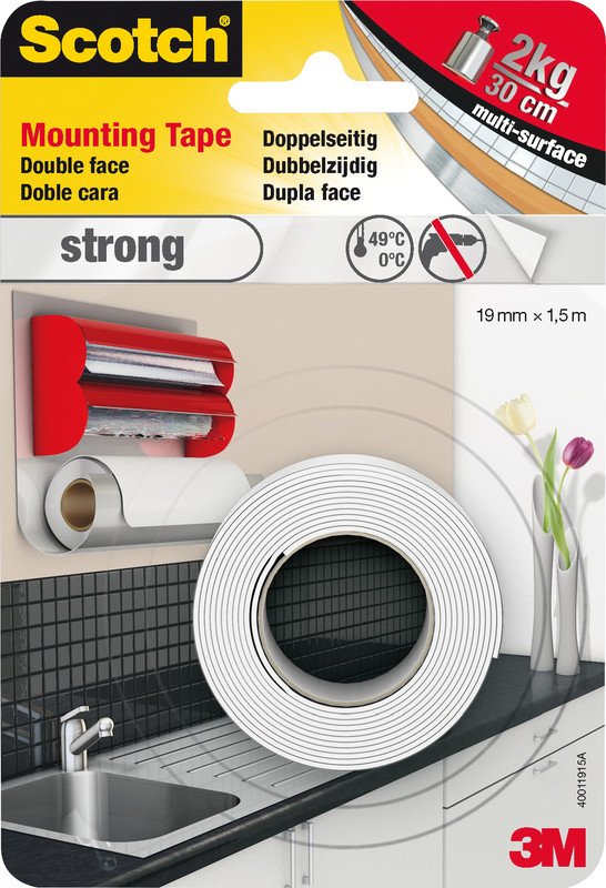 Scotch Montageband Strong 19mmx1.5m Pic1