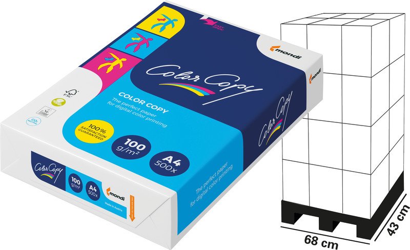 Color Copy Papier A4 100gr 1/2P à 500 Pic1