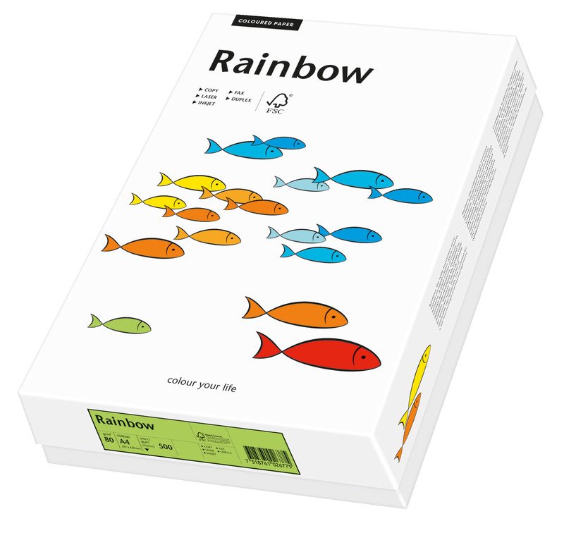 Rainbow A4 120gr grün à 250 Pic1