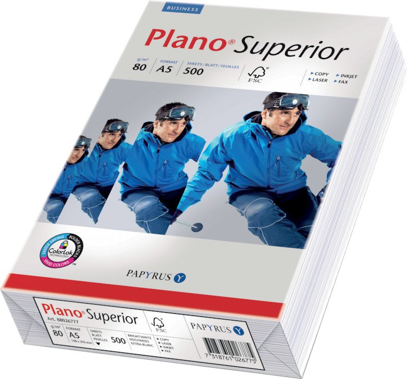 Papyrus Plano Superior Universalpapier FSC A5 80gr à 500 Pic1