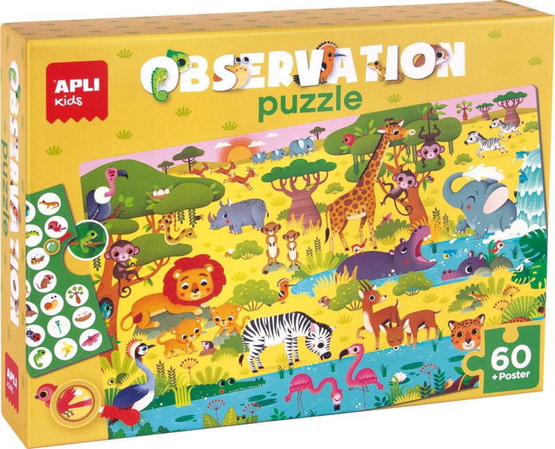 Apli Puzzle caché Savane Pic1