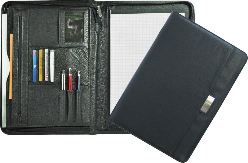 Aristos Konferenzmappe Nappalux A4 Vollrindleder Pic1