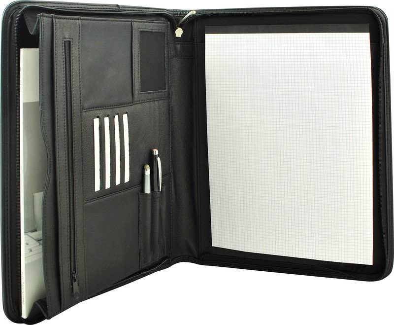 Aristos Konferenzmappe Nappalux A4 Vollrindleder Pic3