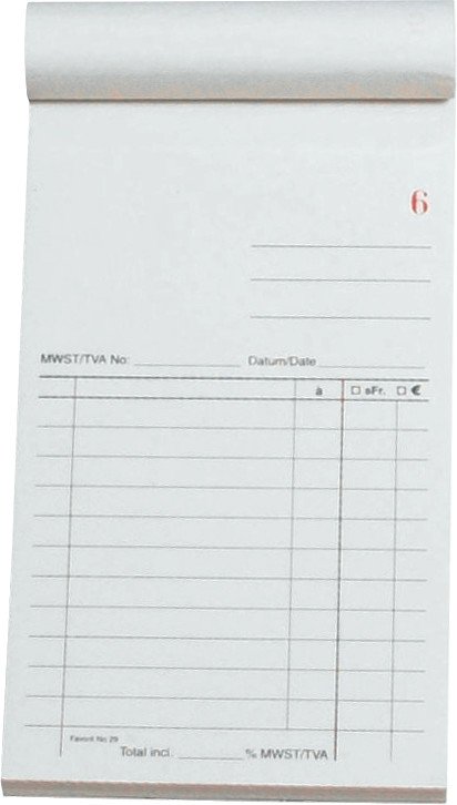 Favorit Kassa-Block 10x17.5cm 50x2 d/f Pic1