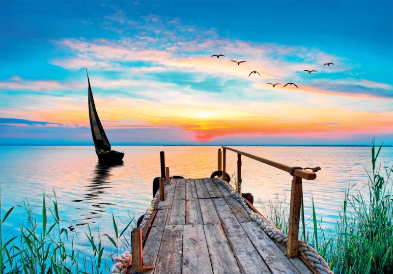 Clementoni Puzzle Peace Peaceful Wind Pic2