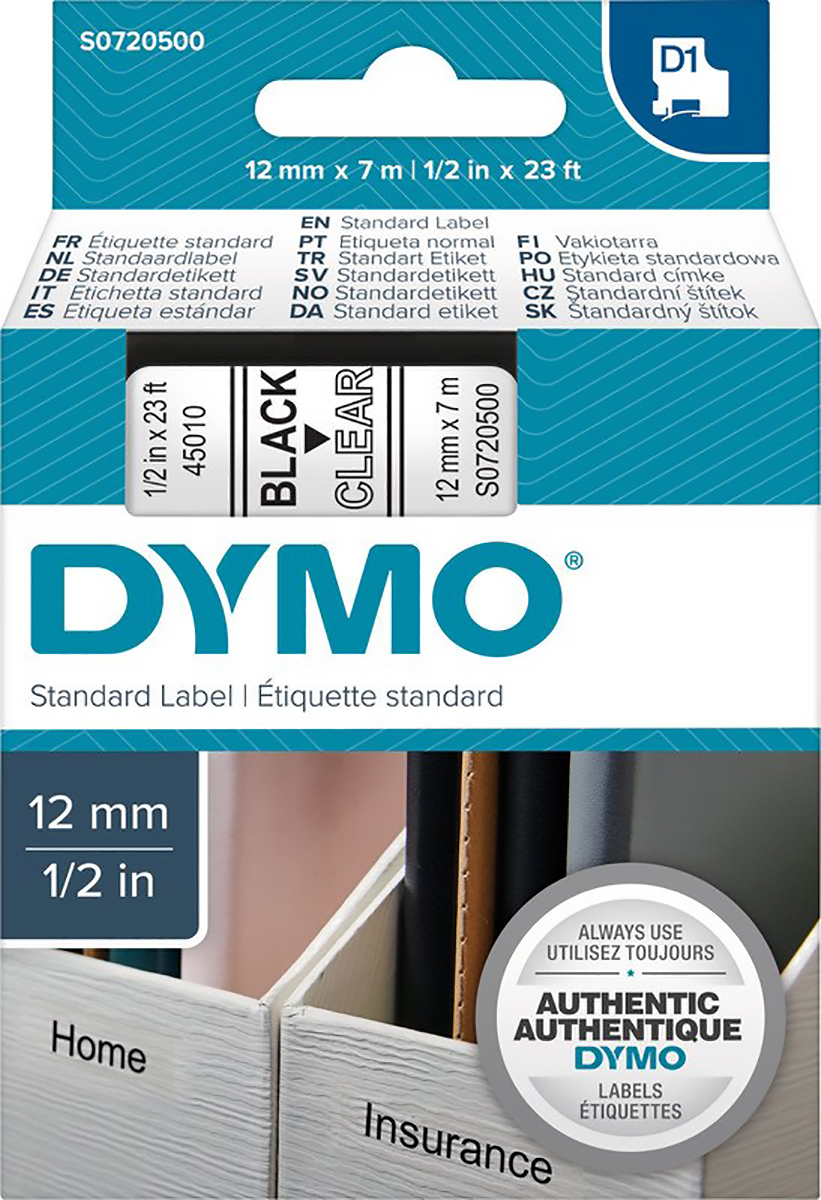 Dymo Band 12mmx7m Pic1