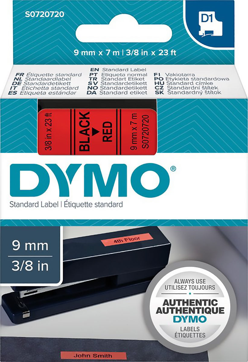 Dymo Schriftband-Kassette 9mmx7m Pic1