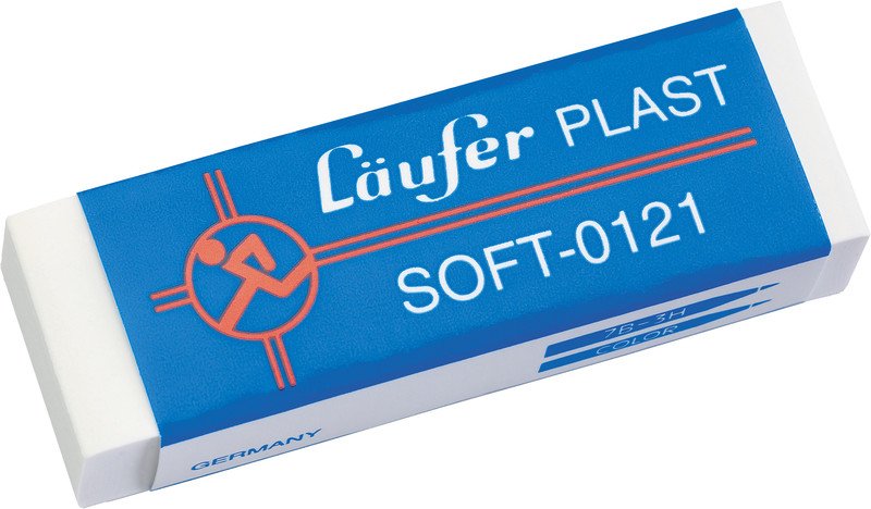 Läufer gomme Plast Soft 0121 65x12x21mm Pic1