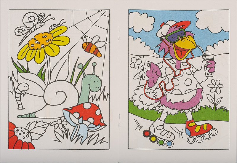 Malbuch Colouring Book A5 Pic2