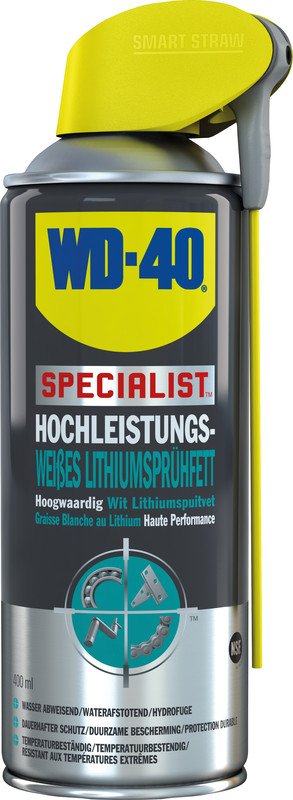WD-40 Specialist Graisse blanche lithium Spray 400ml Pic1