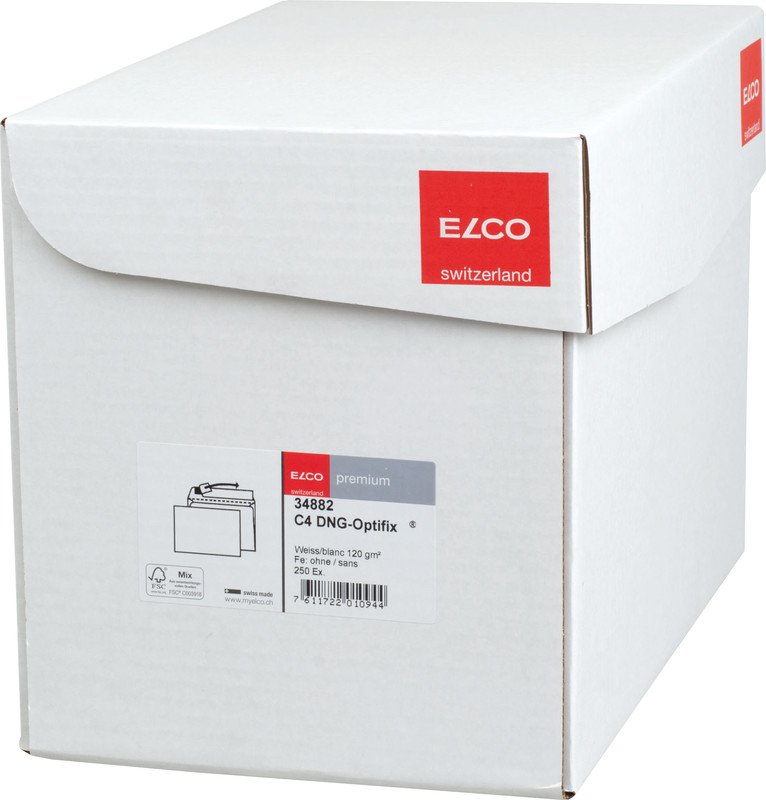 Elco Couvert Premium FSC C4 120gr ohne Fenster à 250 Pic3