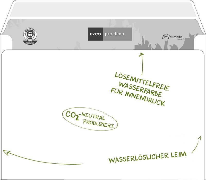 Elco Couvert Proclima C5 100gr ohne Fenster à 500 Pic6