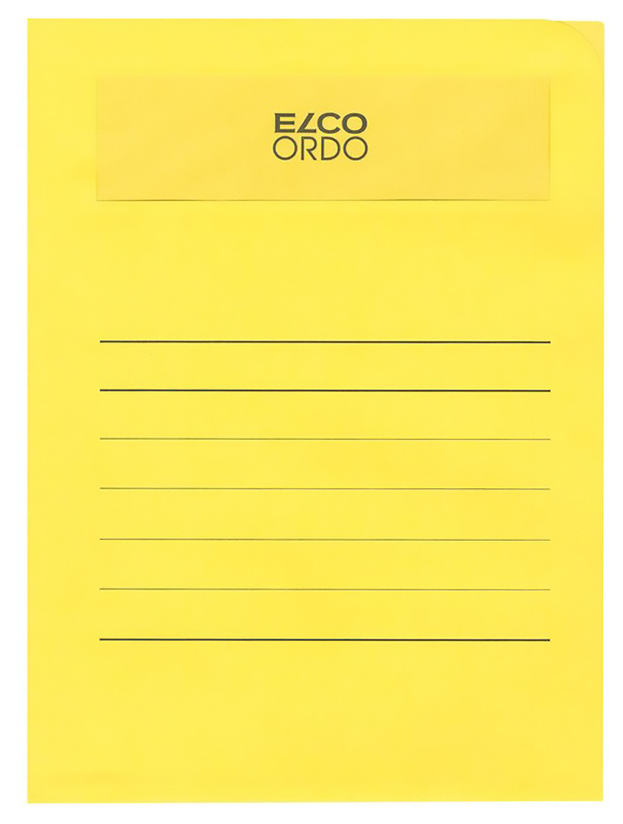 Elco Sichthüllen Ordo Volumino A4 mit Druck 120gr à 50 Pic1