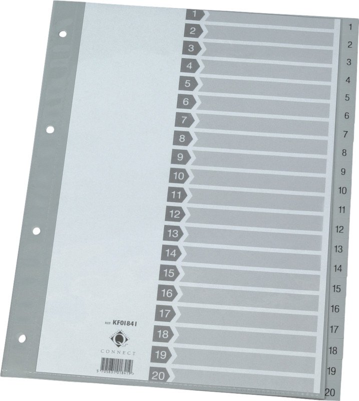 Connect Register PP A4 1-20 mit Indexblatt Pic1