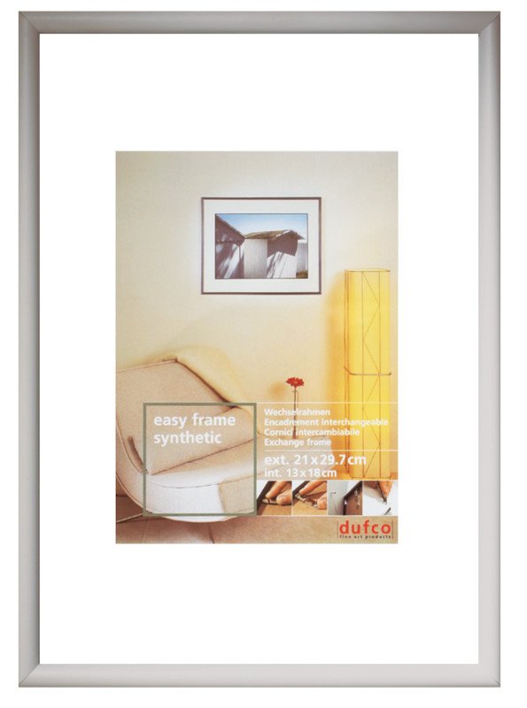 Dufco Wechselrahmen Kunststoff weiss 30x40cm Pic1