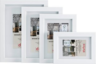 Dufco Bilderrahmen Toronto 30x30 weiss Pic3