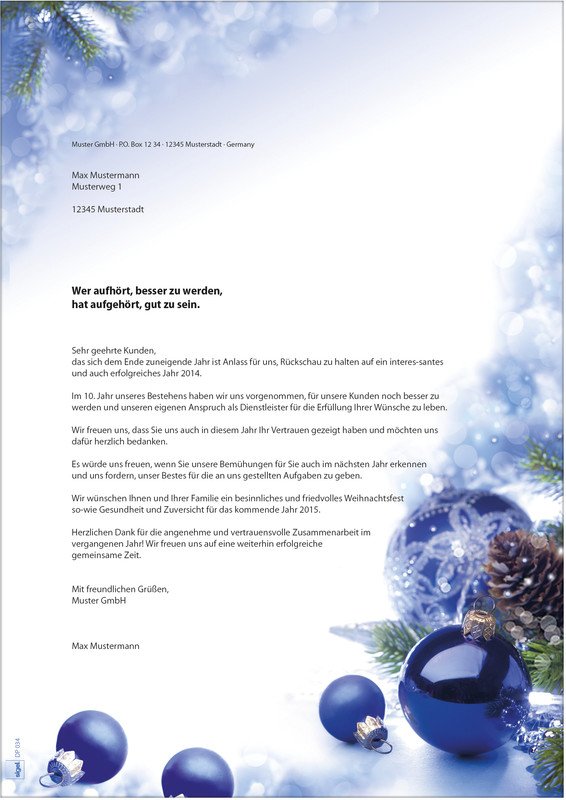 Sigel papier avec motif de Noël A4 90gr Blue Harmony Pic4