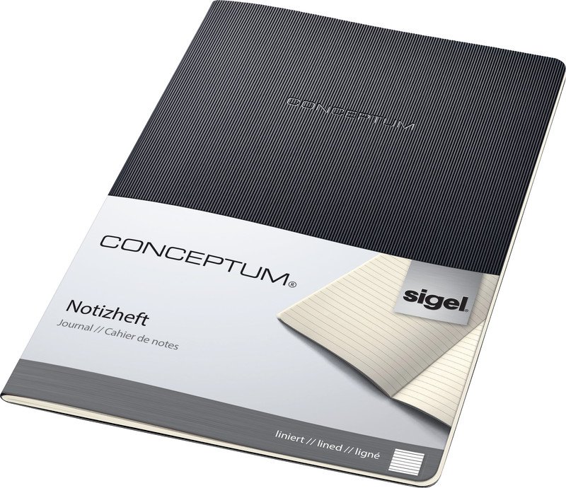 Sigel Notizheft Conceptum 187x270 liniert à 64 Blatt Pic2