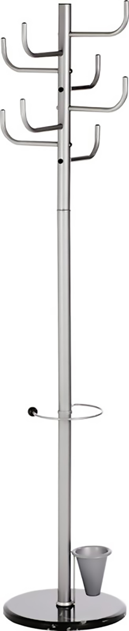 Alco Porte-Manteaux hauteur 172cm avec 8 crochets en métal Pic1