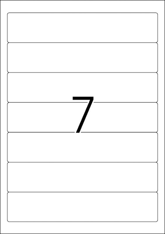 Herma Special Etiquettes pour dos de classeur 192 x 38mm Pic2