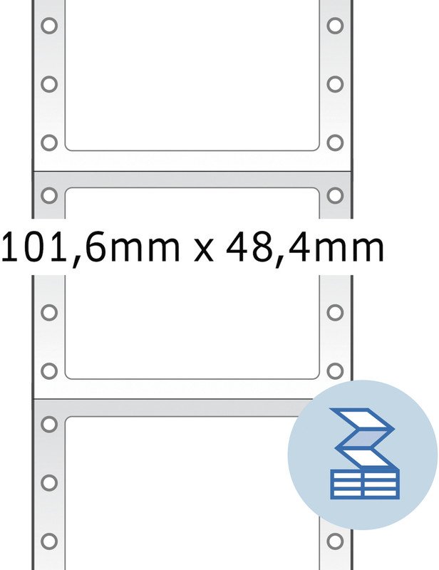 Herma Etiquette pour ordinateur 101,60 x 48,4mm à 2000 Pic3
